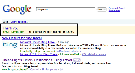 Bing-travel